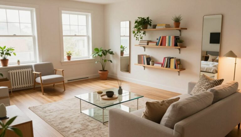 12 ideias para ampliar uma sala de estar pequena