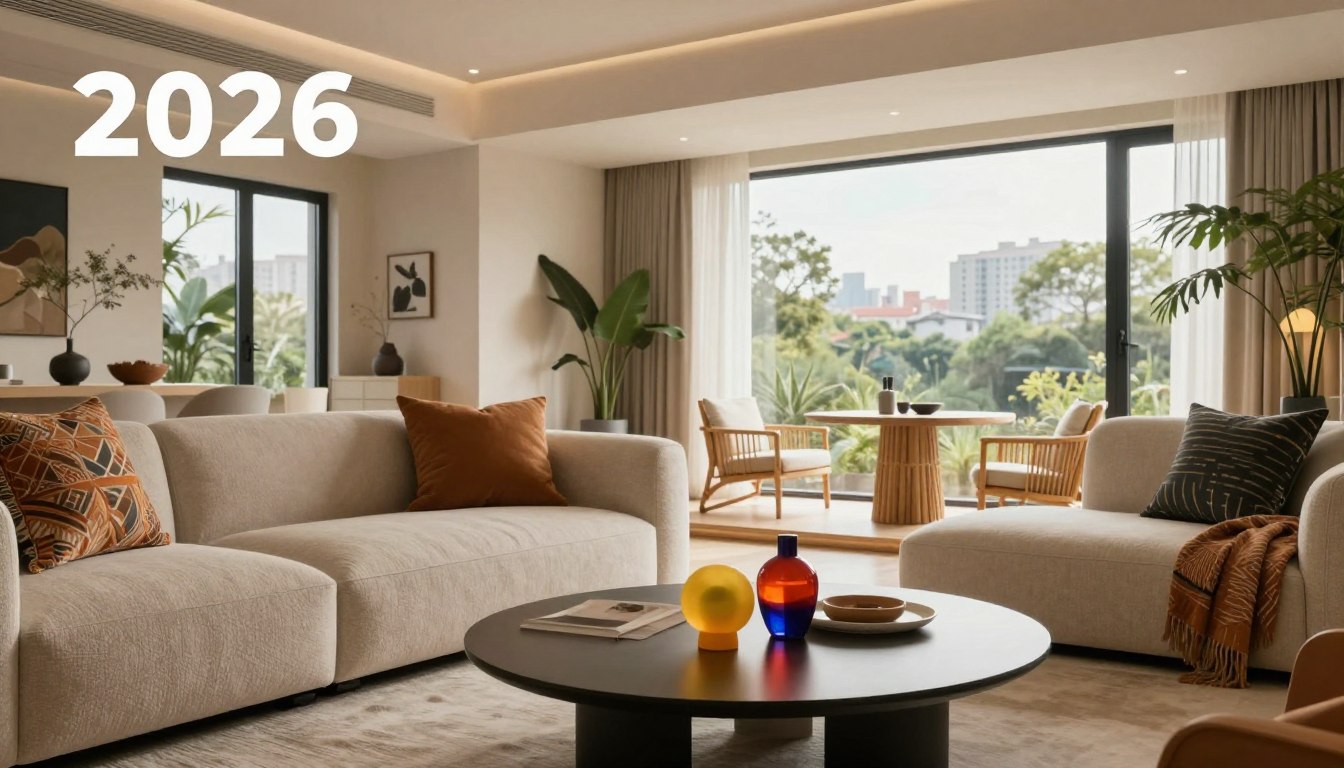 As principais tendências de decoração de interiores em 2026