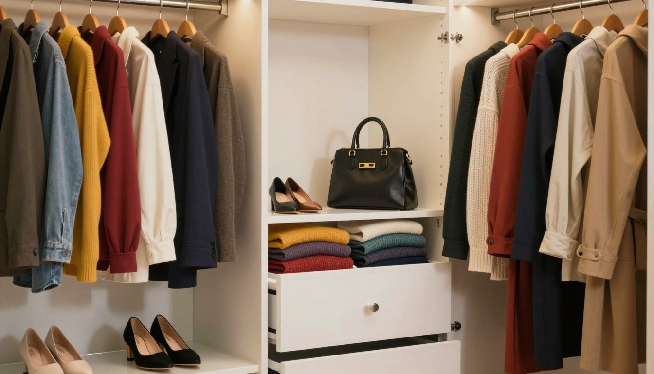 organizacao-de-closet-metodo-rapido-em-1-hora - ambiente com estilo Closet