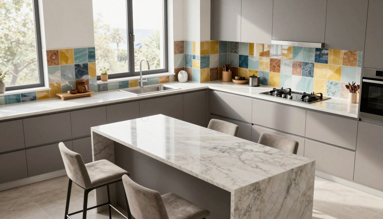 Revestimento fácil de limpar: opções para cozinhas