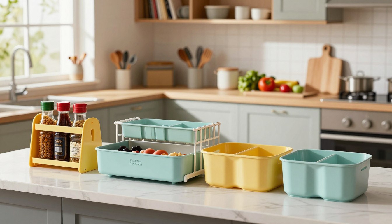 top-10-organizadores-para-cozinha-e-como-usar - ambiente com estilo Cozinha