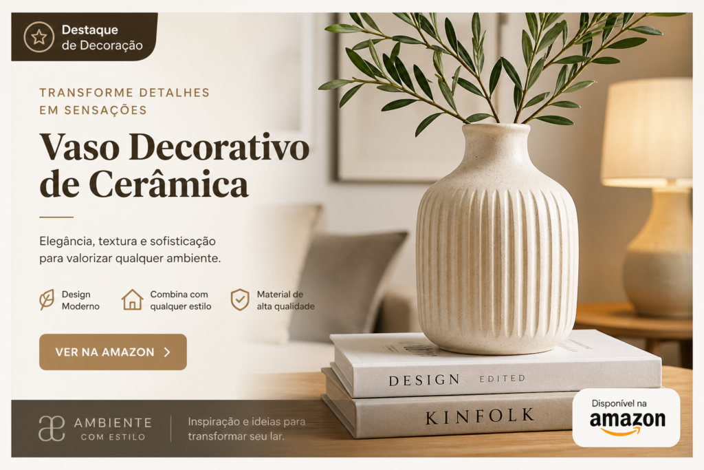 vaso decorativo