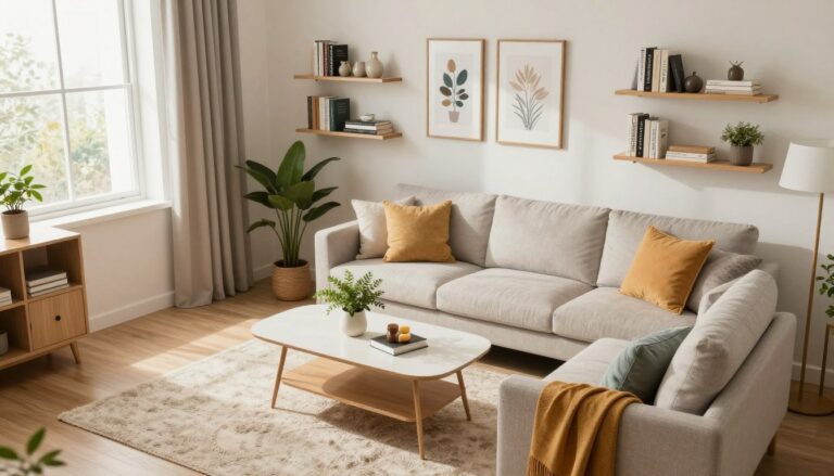 decoracao-de-sala-pequena - ambiente com estilo decoração de sala pequena
