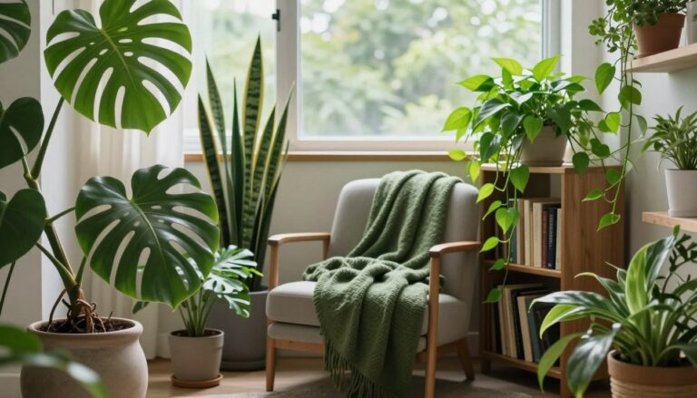 plantas na decoração
